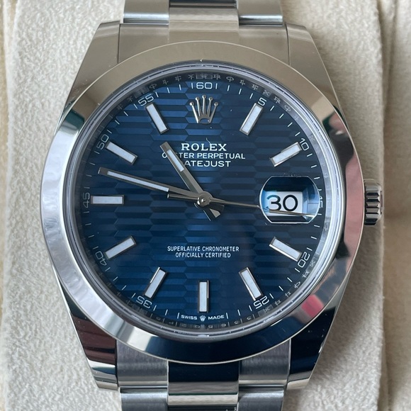Rolex datejust 41 126300 fluted motif - Picture 12 of 12